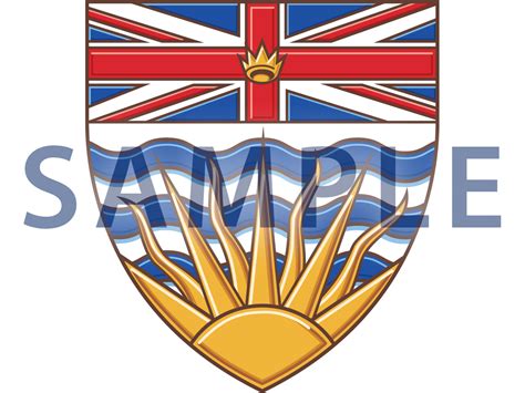 THE SYMBOLS OF BRITISH COLUMBIA.